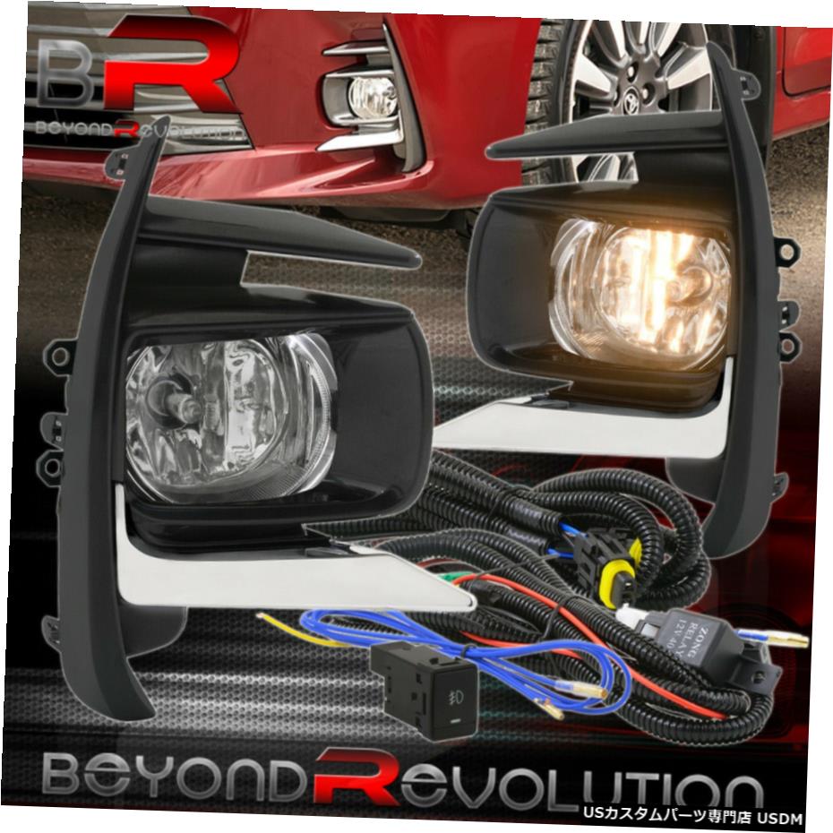 2018-2020シエナXL30フロントクリアフォグライトランプ交換の+配線をアップグレード For 2018-2020 Sienna XL30 Front Clear Fog Light Lamp Replacement Upgrade +Wiring 【並行輸入品】