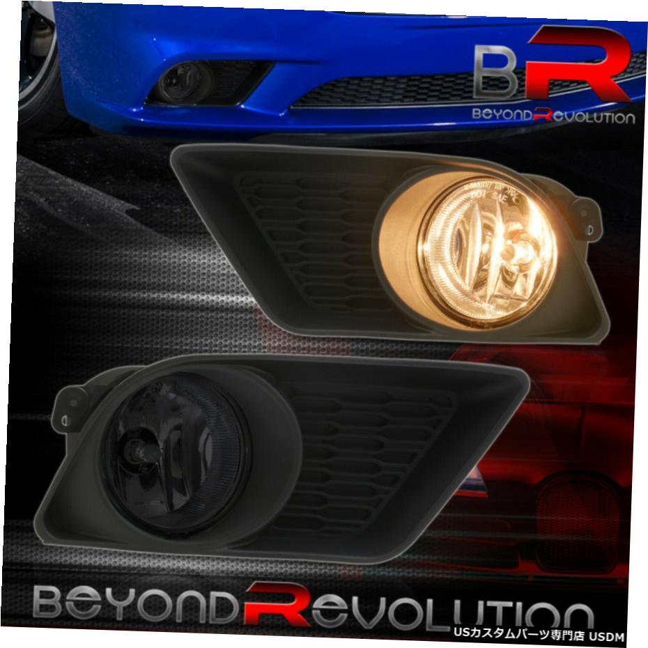 2011-2014ダッジチャージャーSE SXT R / Tの場合はフォグライトランプキットアセンブリのアップグレードを煙 For 2011-2014 Dodge Charger SE SXT R/T Smoke Fog Light Lamp Kit Assembly Upgrade 【並行輸入品】