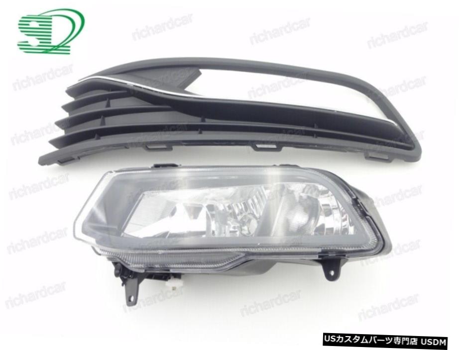バンパーライトベゼルフォグランプドライバーLHフォルクスワーゲンポロ2014年から2016年ハッチバック Bumper Light Bezel Fog Lamp Driver LH For VOLKSWAGEN POLO 2014-2016 HATCHBACK 【並行輸入品】