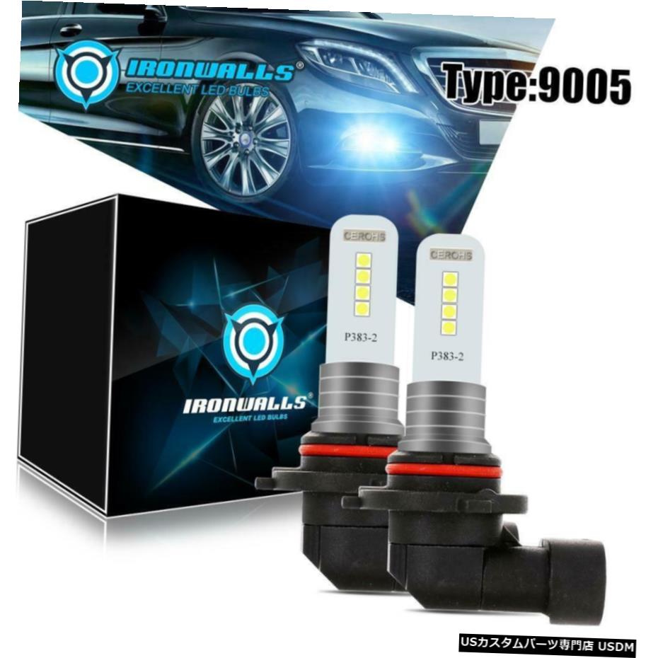 2倍の9006 LEDフォグランプキットホワイト6000Kフィット感のためのDODGE RAM 1500 2500 3500 2003年から2008年 2x 9006 LED Fog Light Kit White 6000K Fit For DODGE RAM 1500 2500 3500 2003-2008 【並行輸入品】
