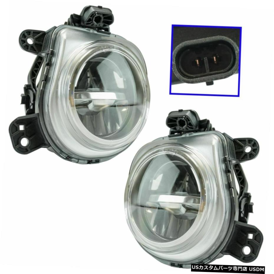 フロントバンパーは、ニューBMW 5シリーズのために2の霧ライトランプLH RHキットペアセットをマウント Front Bumper Mounted Fog Light Lamp LH RH Kit Pair Set of 2 for BMW 5 Series New 【並行輸入品】