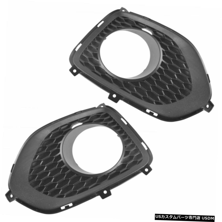 OEMドライビングフォグライトランプバンパーは黒いプラスチック製のLH＆＃038をマウント。起亜新しいのためのRHペア OEM Driving Fog Light Lamp Bumper Mounted Black Plastic LH & RH Pair for Kia New 【並行輸入品】