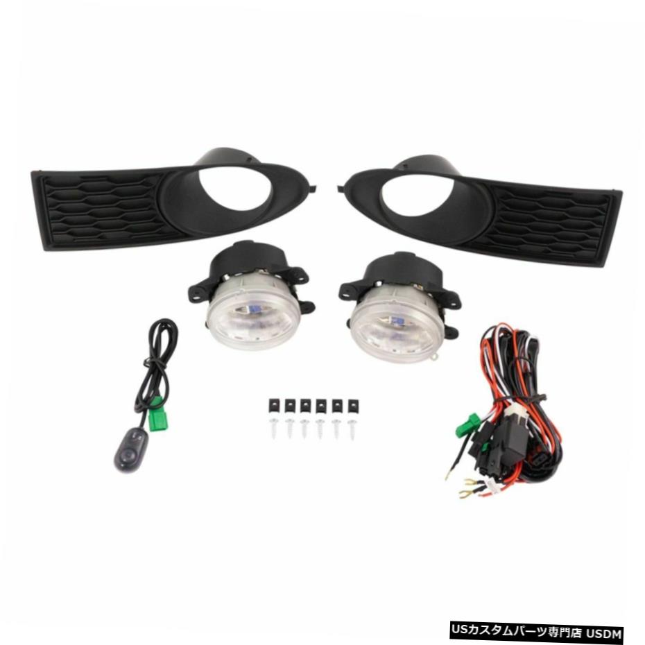 ダッジ・ジャーニー新のためにアップグレードクリアレンズフォグ電球のスイッチの配線キットの追加 Add On Upgrade Clear Lens Fog Light Bulb Switch Wiring Kit for Dodge Journey New 【並行輸入品】