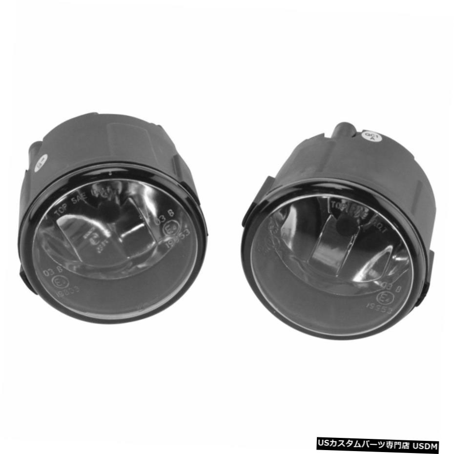 クエストバーサローグキューブのパフォーマンスクリアレンズフォグライトランプキットペアセット Performance Clear Lens Fog Light Lamp Kit Pair Set for Quest Versa Rogue Cube 【並行輸入品】