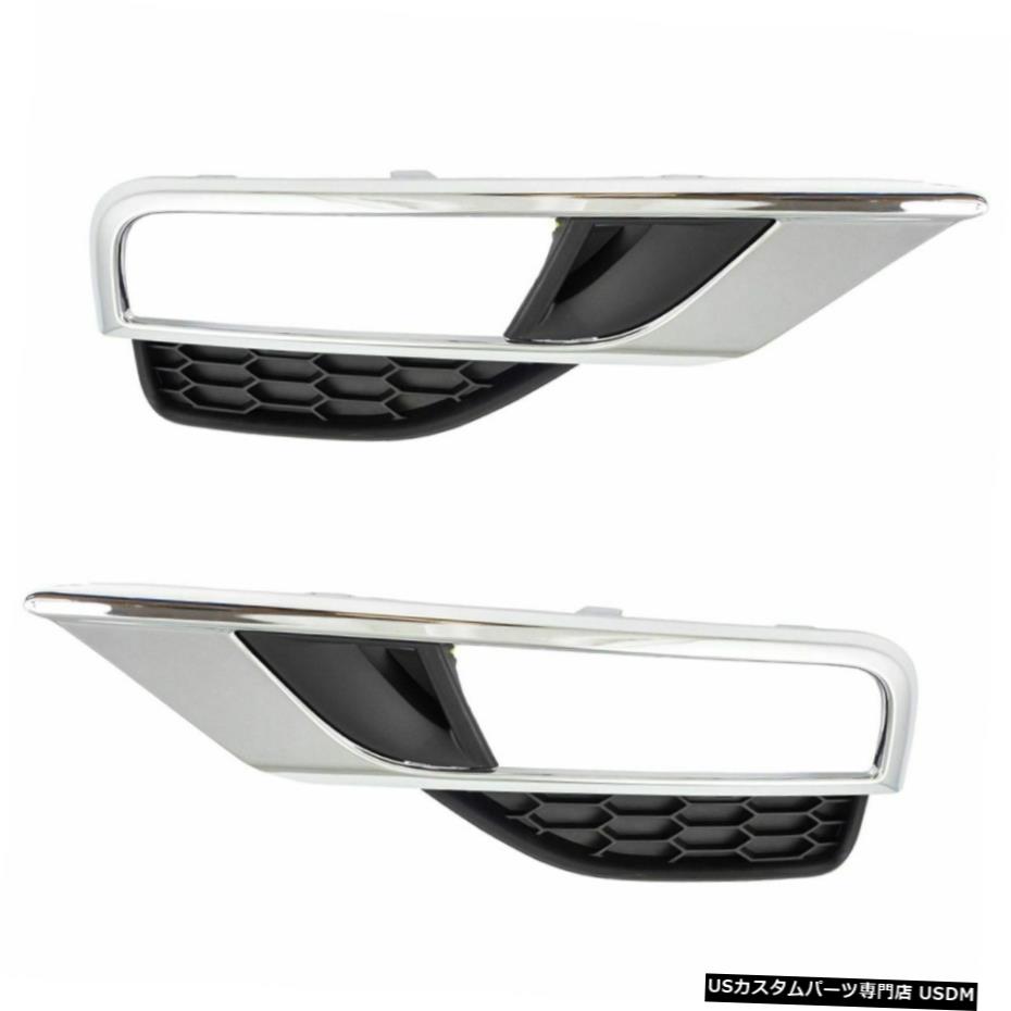 15-16ホンダCR-Vの新用ライトフォグランプベゼルの左右のペアを駆動 Driving Light Fog Lamp Bezel Left Right Pair for 15-16 Honda CR-V New 【並行輸入品】 33,176円