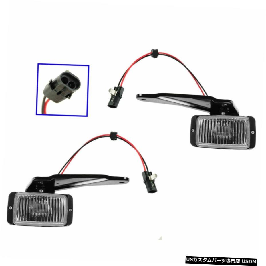 88から98シボレーGMC C / K 1500 2500 3500 NEWのための霧ドライビングライトペアセット Fog Driving Light Pair Set for 88-98 Chevy GMC C/K 1500 2500 3500 NEW 【並行輸入品】