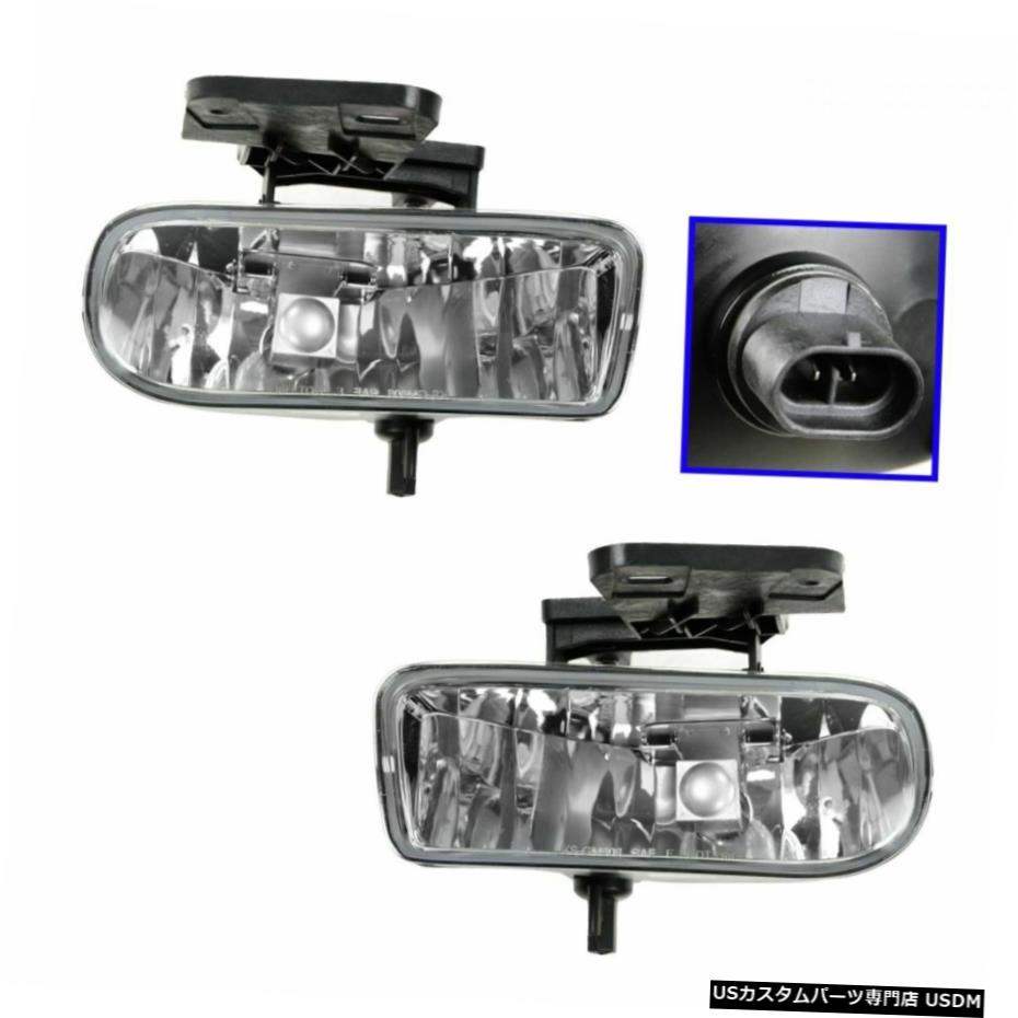 霧ドライビングライトランプ左＆＃038; GMCユーコンシエラピックアップトラックのための右のペアセット Fog Driving Lights Lamps Left & Right Pair Set for GMC Yukon Sierra Pickup Truck 【並行輸入品】