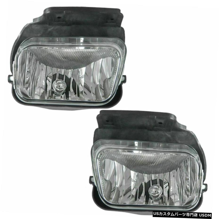 シボレーシルバラード雪崩ピックアップトラック用フォグランプランプペアセットを駆動 Driving Fog Lights Lamps Pair Set for Chevy Silverado Avalanche Pickup Truck 【並行輸入品】