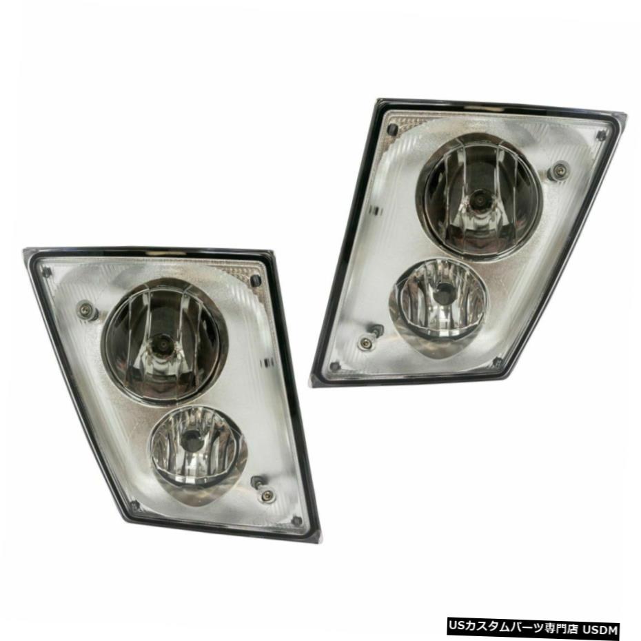 ボルボVNL VNMトラック新用クロームパフォーマンス霧ライトランプセット Chrome Performance Fog Light Lamp Set for Volvo VNL VNM Truck New 【並行輸入品】 48,840円