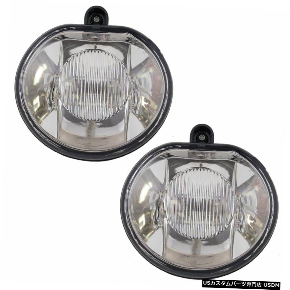 霧ドライビングライトランプペアセットキットドライバー＆＃038; 04-06ダッジデュランゴのための旅客 Fog Driving Light Lamp Pair Set Kit Driver & Passenger for 04-06 Dodge Durango 【並行輸入品】