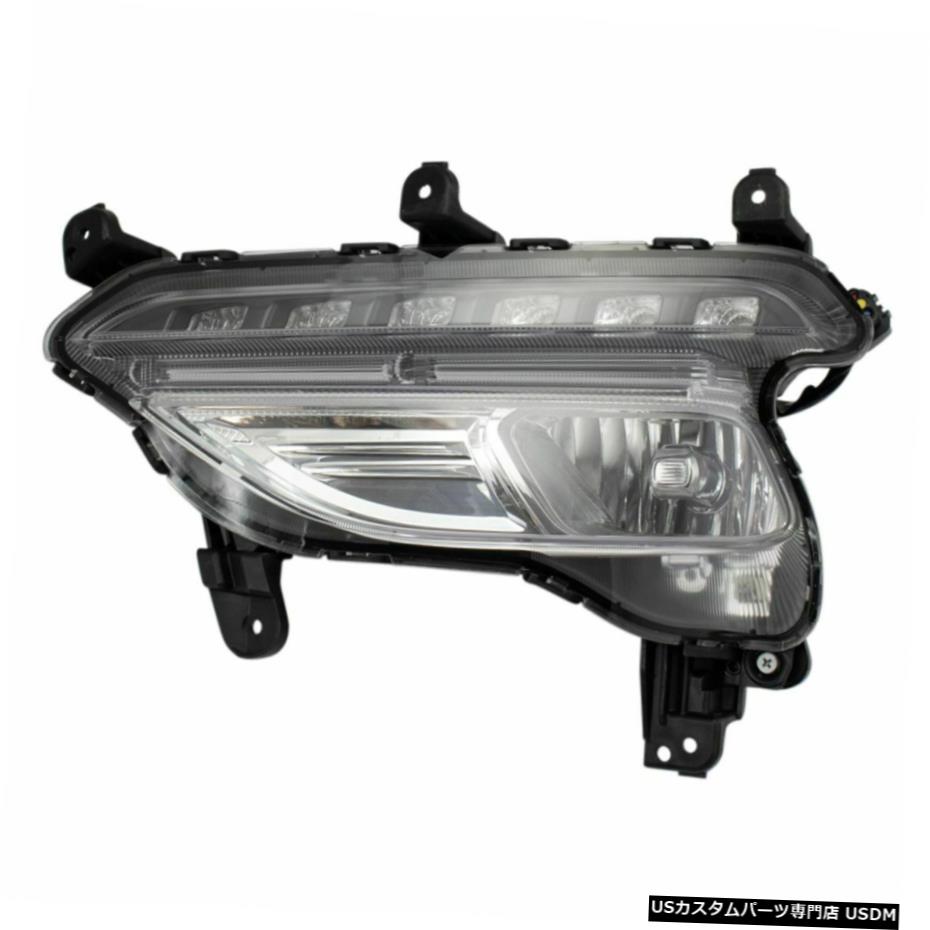 ヒュンダイサンタフェスポーツ用フォグランプランプアセンブリ運転席側LH Fog Light Lamp Assembly Driver Side LH for Hyundai Sante Fe Sport 【並行輸入品】
