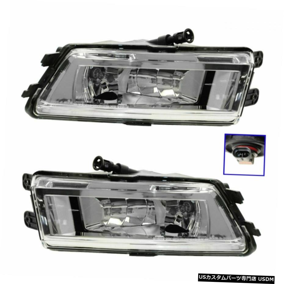 12-14 VWフォルクスワーゲンパサートのための霧ドライビングライトランプLH左RH右PAIR Fog Driving Light Lamp LH Left RH Right PAIR for 12-14 VW Volkswagen Passat 【並行輸入品】
