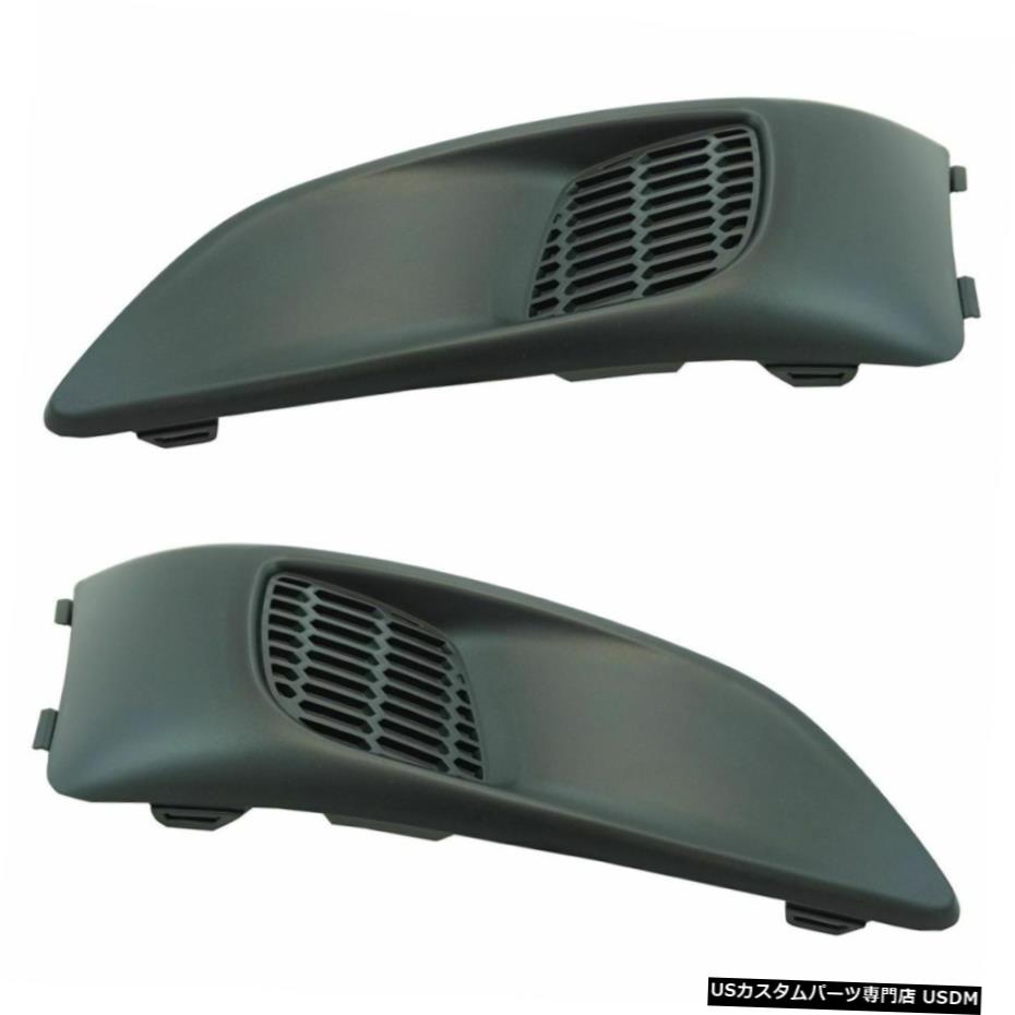 シボレーソニック真新しいための2ペアの霧ライトランプカバーキャップブラックLH RHセット Fog Light Lamp Cover Cap Black LH RH Set of 2 Pair for Chevy Sonic Brand New 【並行輸入品】