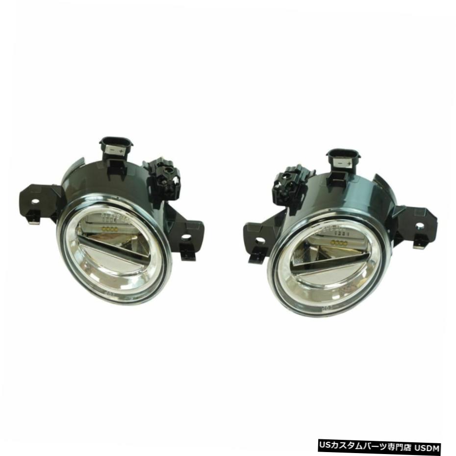 マキシマアルティマセントラローグM35 M45 G37のためのクリアレンズLEDフォグドライビングライトペア Clear Lens LED Fog Driving Light Pair for Maxima Altima Sentra Rogue M35 M45 G37 【並行輸入品】