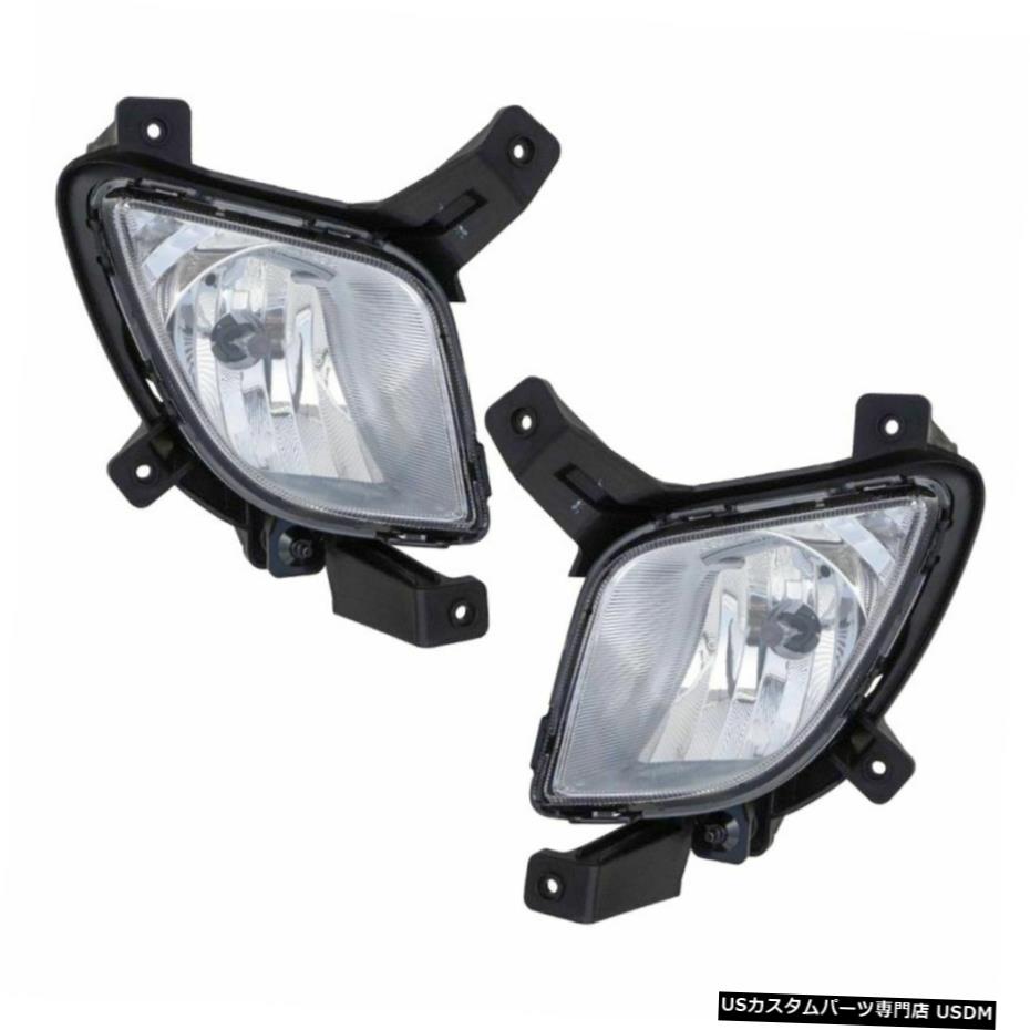 霧ドライビングライトランプ左＆＃038; 2つのNEWフィットの右のペアセット10-13ツーソン Fog Driving Light Lamp Left & Right Pair Set of 2 NEW Fits 10-13 Tucson 【並行輸入品】