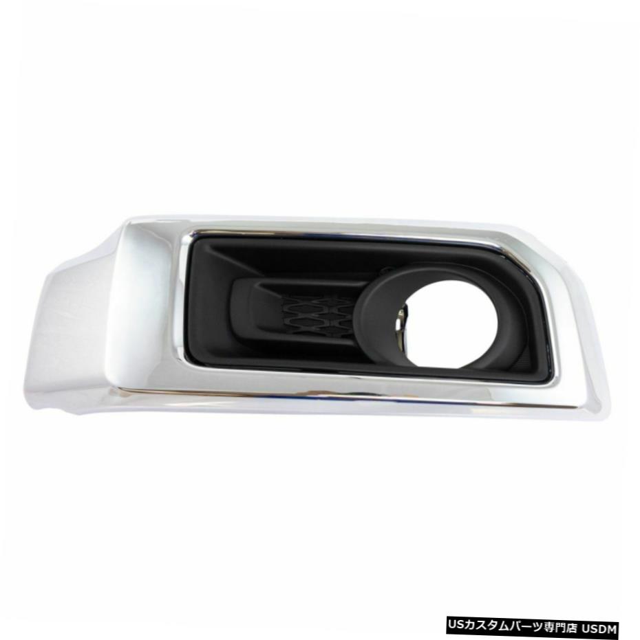 トヨタ・ハイラックスサーフトラック新用クロームトリムLHと霧ライトランプベゼル Fog Light Lamp Bezel with Chrome Trim LH for Toyota 4Runner Truck New 【並行輸入品】