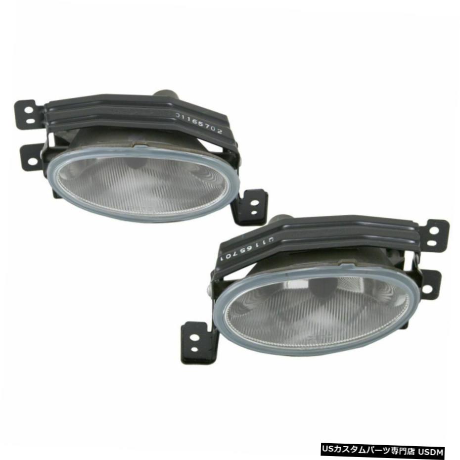 霧ドライビングライトランプペアセットキットドライバーLH＆＃038; 04から08 TSXのための旅客RH Fog Driving Lights Lamps Pair Set Kit Driver LH & Passenger RH for 04-08 TSX 【並行輸入品】