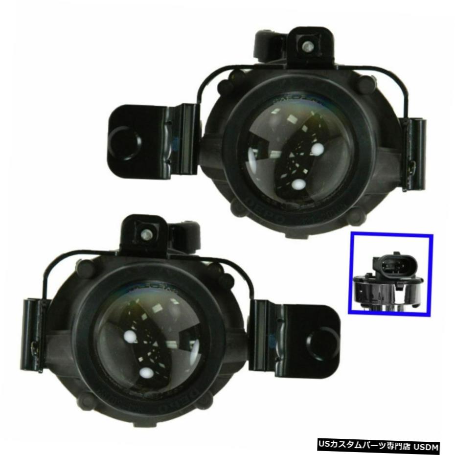霧ドライビングライト左LH＆＃038; 08-09サターンヴューレッドラインのための右RHペアセット Fog Driving Light Left LH & Right RH Pair Set for 08-09 Saturn Vue Red Line 【並行輸入品】