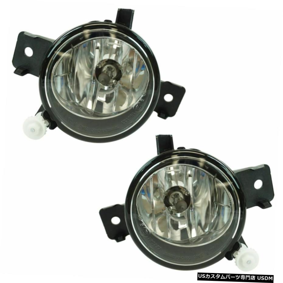 フロントバンパーは11-13 BMW X5 SUV新のために2ペアの霧ライトランプLH RHセットをマウント Front Bumper Mounted Fog Light Lamp LH RH Set of 2 Pair for 11-13 BMW X5 SUV New 【並行輸入品】