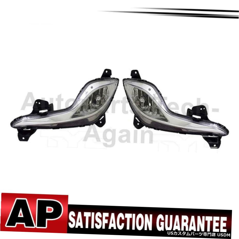 ヒュンダイソナタ2011-2015のために2のTYCフォグライトアセンブリは、左右のセット TYC Fog Light Assembly Left Right Set Of 2 For Hyundai Sonata 2011-2015 【並行輸入品】