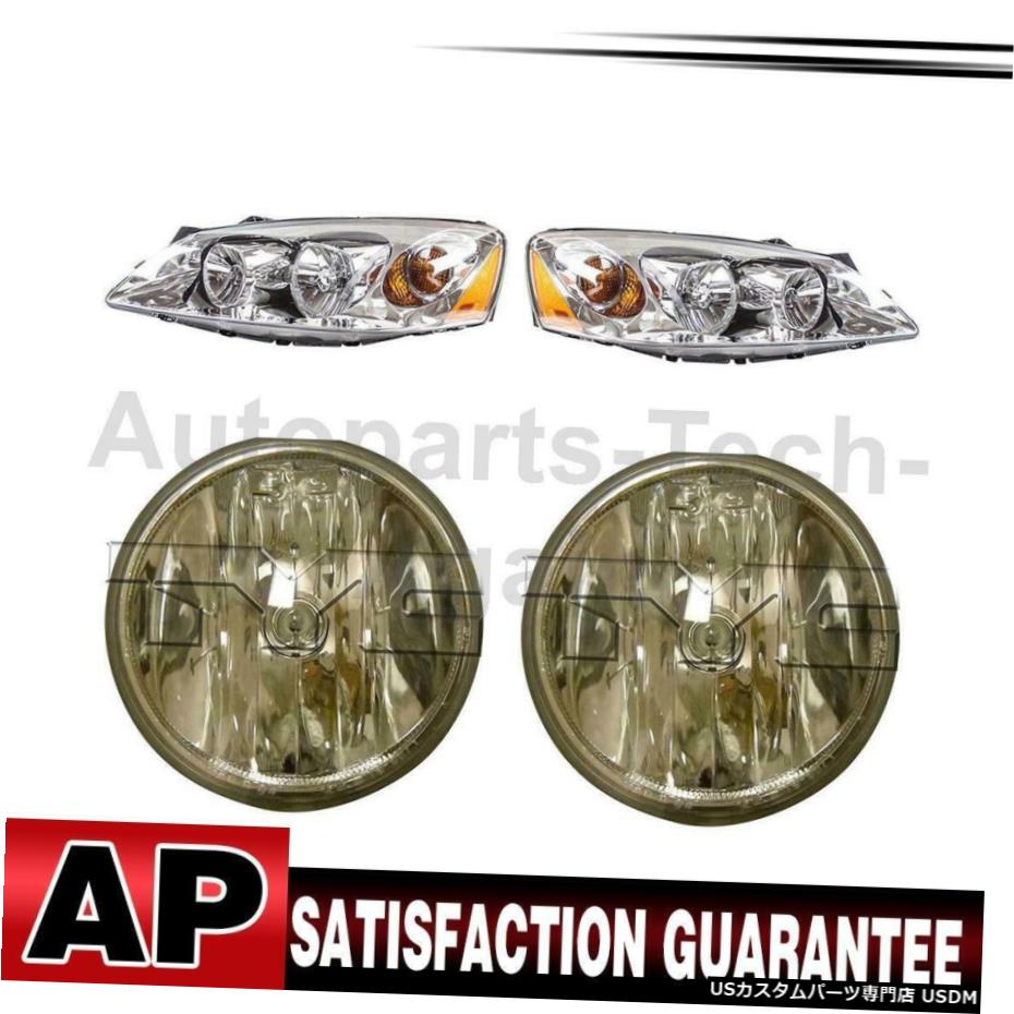 TYCヘッドライトアセンブリフォグライトアセンブリ左右4Xについてはポンティアック TYC Headlight Assembly Fog Light Assembly Left Right 4X For Pontiac 【並行輸入品】