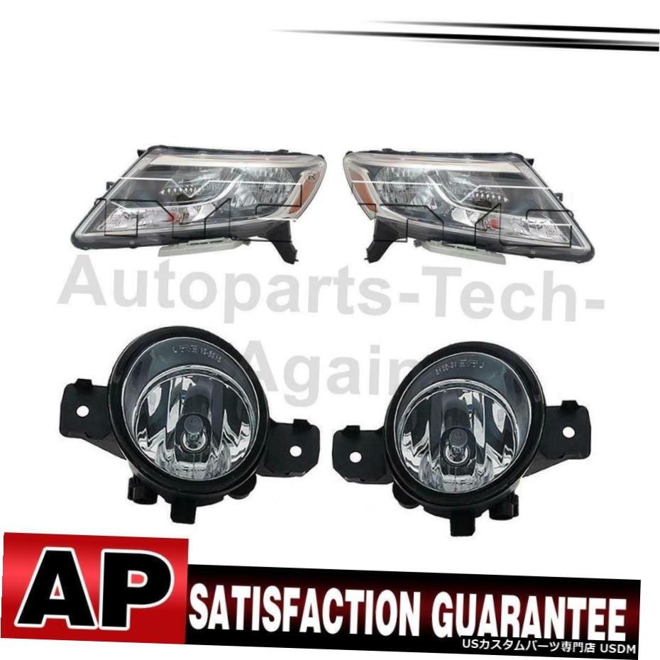 TYCヘッドライトアセンブリフォグライトアセンブリ左右4X日産パスファインダー TYC Headlight Assembly Fog Light Assembly Left Right 4X For Nissan Pathfinder 【並行輸入品】