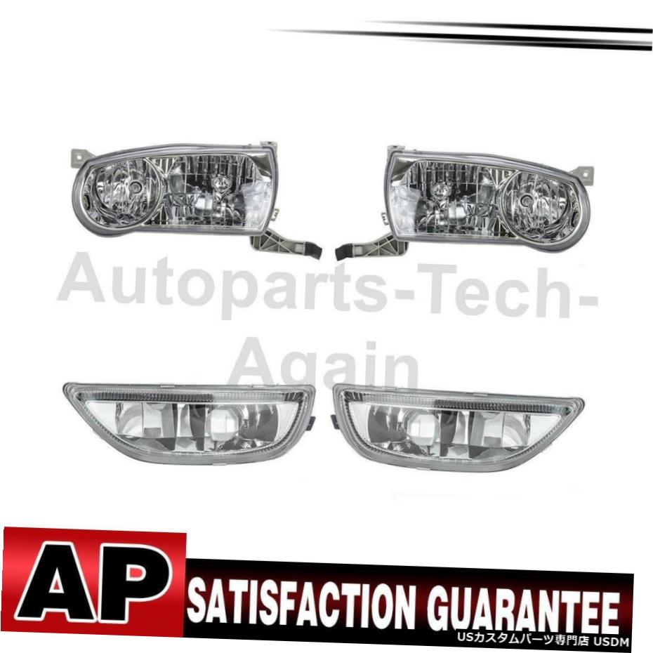 カローラのために4のTYCヘッドライトアセンブリフォグライトアセンブリは、左右のセット TYC Headlight Assembly Fog Light Assembly Left Right Set Of 4 For Corolla 【並行輸入品】