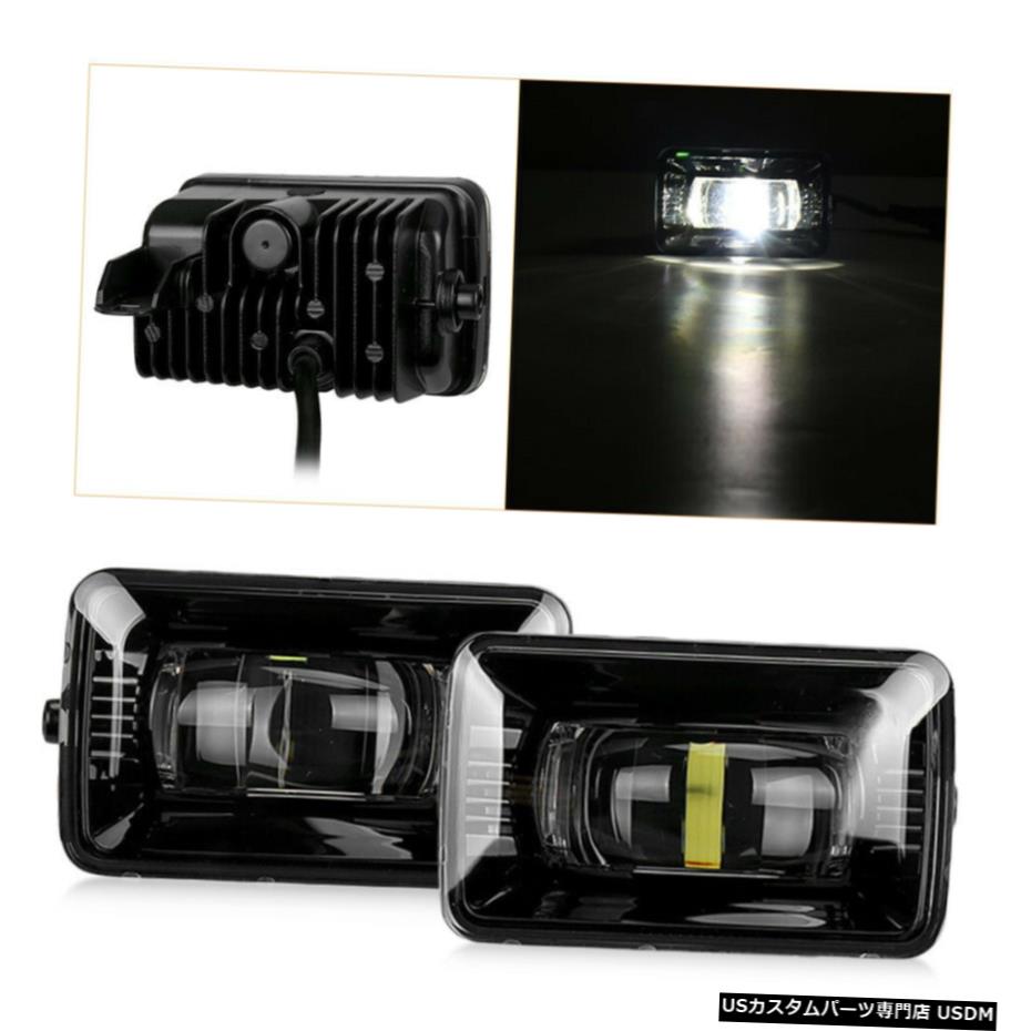 2倍フロントバンパーLED長方形のフォグランプランプフォードF-150 2015年から2017年のために交換してください 2x Front Bumper LED Rectangular Fog Lights Lamp Replace for Ford F-150 2015-2017 【並行輸入品】 39,397円