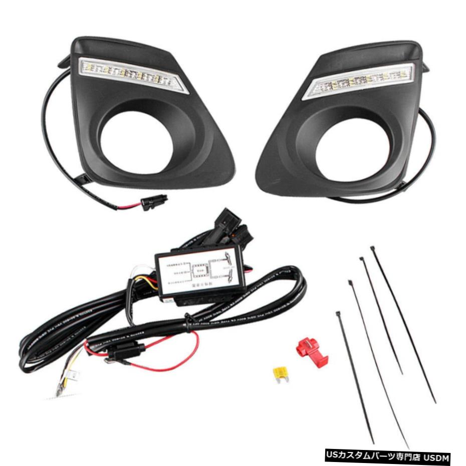 LEDバンパーDRLフォグランプランプ駆動のためにトヨタカローラ2010-2013 2011 2012 LED Bumper DRL Fog Light Driving Lamp For Toyota Corolla 2010-2013 2011 2012 【並行輸入品】
