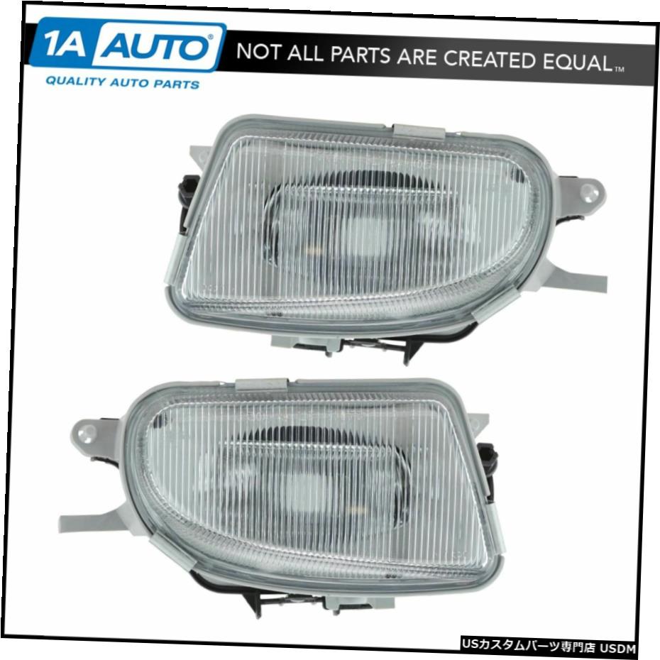 霧ドライビングライトランプメルセデスCLK SLK EクラスのためのペアセットNEW Fog Driving Lights Lamps Pair Set NEW for Mercedes CLK SLK E Class 【並行輸入品】