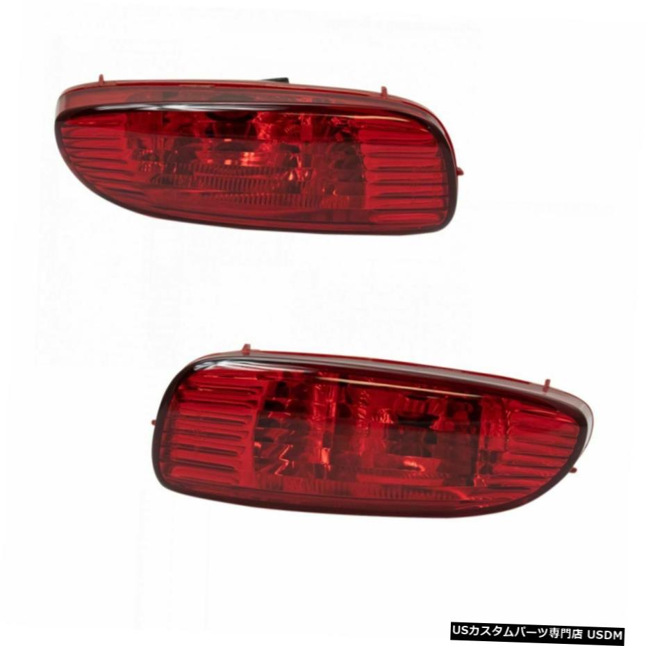 デポリアフォグライトランプアセンブリペアドライバー＆＃038;ミニクーパーのための旅客側 Depo Rear Fog Light Lamp Assembly Pair Driver & Passenger Sides for Mini Cooper 【並行輸入品】