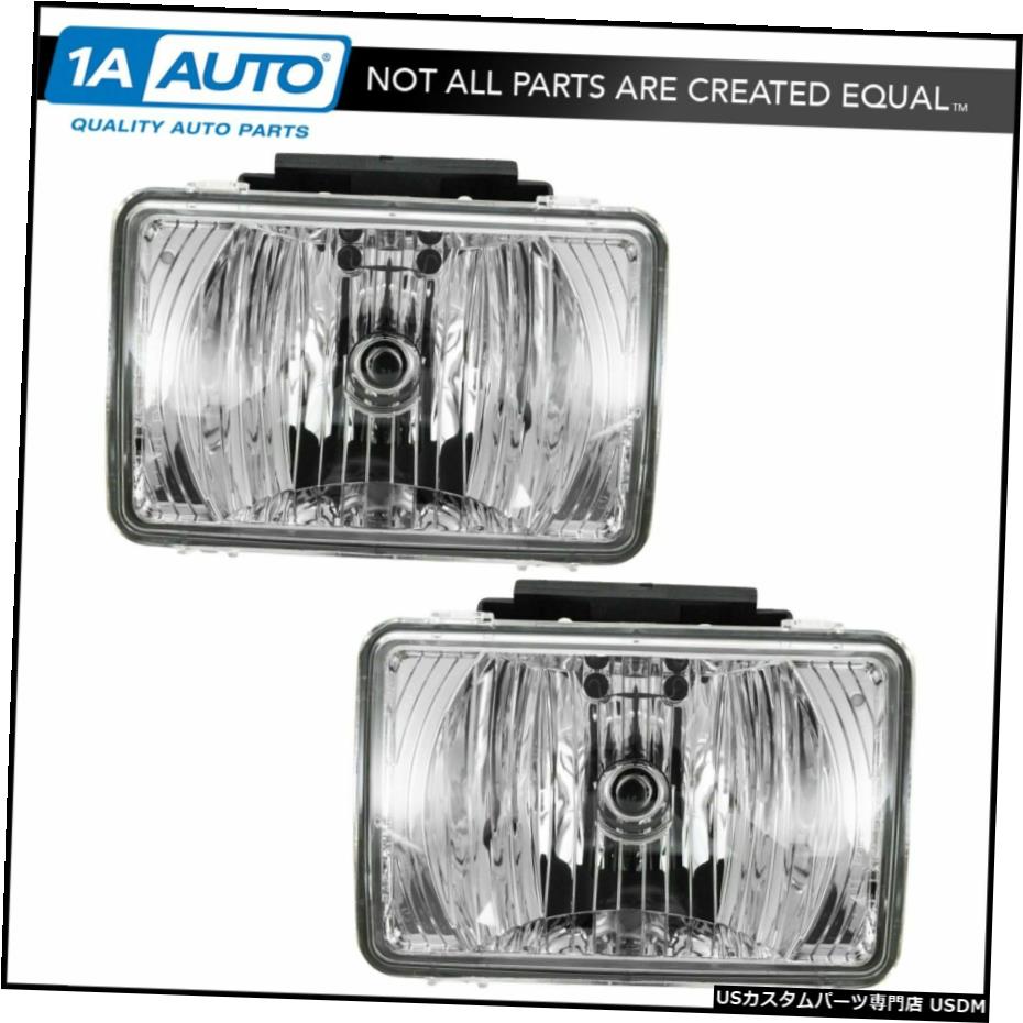 霧ドライビングライトランプ左＆＃038;コロラドキャニオンピックアップトラックのための右のペアセット Fog Driving Lights Lamps Left & Right Pair Set for Colorado Canyon Pickup Truck 【並行輸入品】