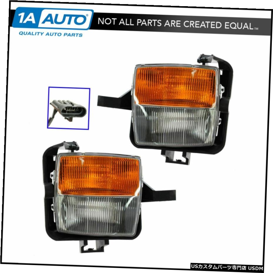 霧ドライビングライトはシグナル左＆＃038を回し、 03-07キャデラックCTSのための右のペアセット Fog Driving Lights Turn Signals Left & Right Pair Set for 03-07 Cadillac CTS 【並行輸入品】
