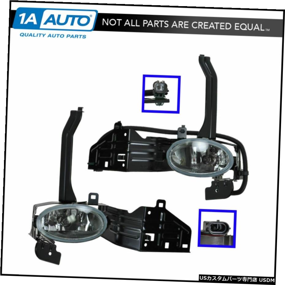 霧ドライビングライトランプペアセットキット左＆＃038; 08-10アコードセダンのための右の Fog Driving Lights Lamps Pair Set Kit Left & Right for 08-10 Accord Sedan 【並行輸入品】
