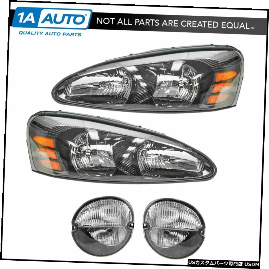 04から08ポンティアックグランプリ新4のヘッドライトフォグドライビングライトランプキットセット Headlight Fog Driving Light Lamp Kit Set of 4 for 04-08 Pontiac Grand Prix New 【並行輸入品】 49,764円