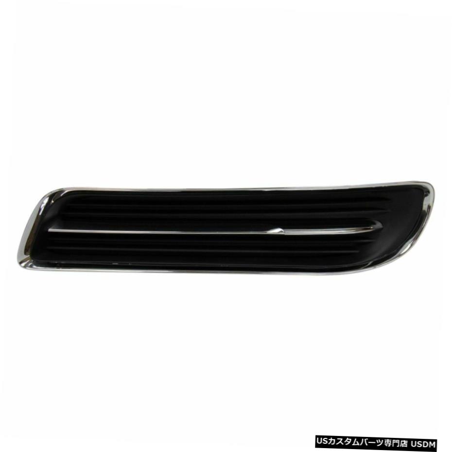 クライスラー300のための霧ライトランプホールカバーブラックのw /クロームトリムドライバーサイドLH Fog Light Lamp Hole Cover Black w/ Chrome Trim Driver Side LH for Chrysler 300 【並行輸入品】