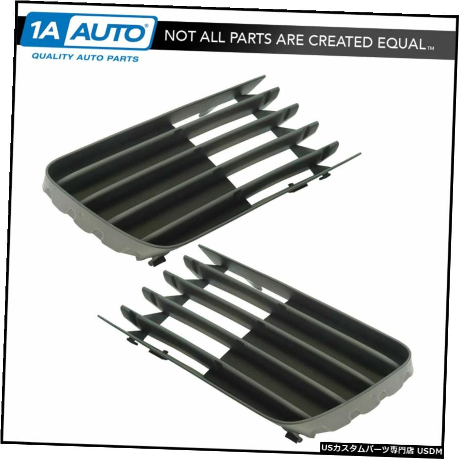 04-09トヨタプリウス新のための2ペアの霧ライトランプカバーキャップブラックLH RHセット Fog Light Lamp Cover Cap Black LH RH Set of 2 Pair for 04-09 Toyota Prius New 【並行輸入品】