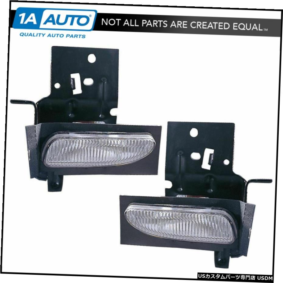 霧ドライビングライトランプ左LH＆＃038; 96-98フォードマスタングGTのための右RHペアセット Fog Driving Lights Lamps Left LH & Right RH Pair Set for 96-98 Ford Mustang GT 【並行輸入品】