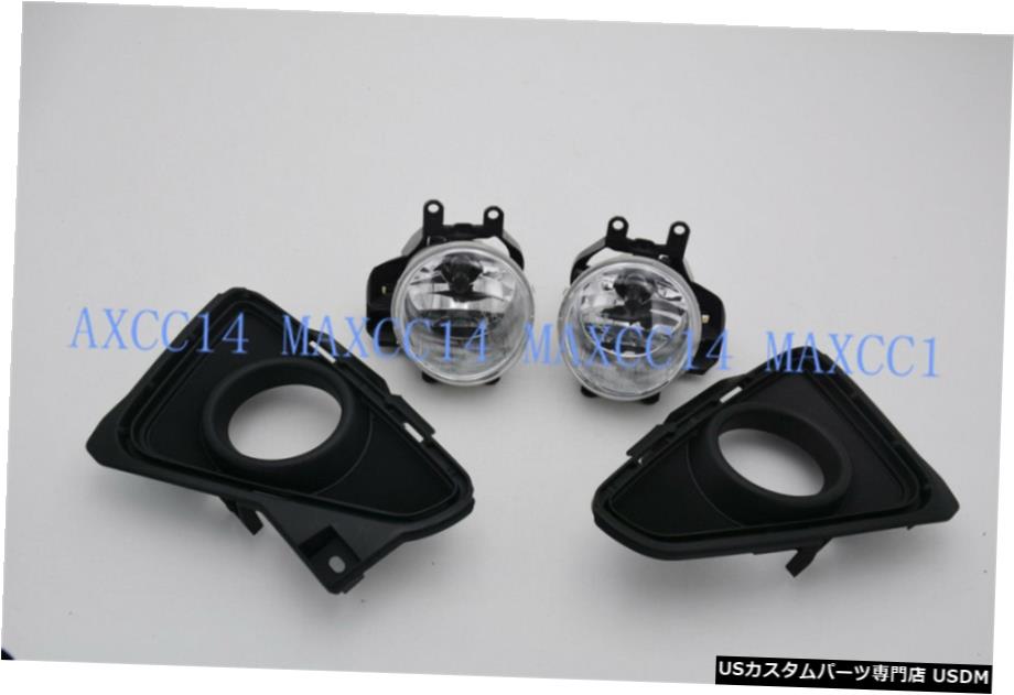 Aセットフロントバンパードライビングフォグランプランプでカバー2016-2018 TOYOTA RAV4のために A Set Front Bumper Driving Fog Light Lamps With Cover For 2016-2018 TOYOTA RAV4 【並行輸入品】