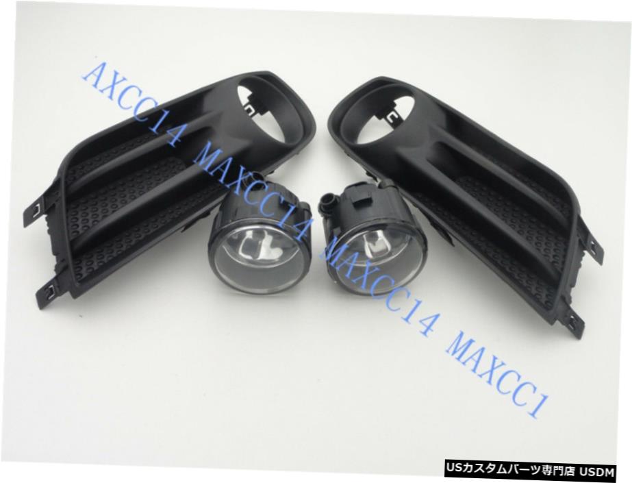 NISSAN TIIDA 2012-2016のためのカバーとセットフロントバンパードライビングフォグライトランプ Set Front bumper Driving Fog Light Lamp with cover For NISSAN TIIDA 2012-2016 【並行輸入品】