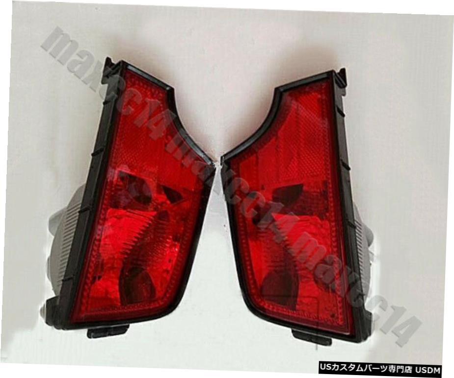 レンズリアバンパーレッドリフレクターフォグランプペアの起亜魂2009年から2011年 Lens Rear Bumper Red Reflectors Fog light Pair For Kia Soul 2009-2011 【並行輸入品】
