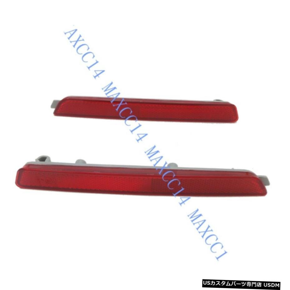 ペアリアバンパーフォグランプMazda3の2003年から2011年のための光レッドリフレクター A Pair Rear bumper fog lamp light Red Reflector for Mazda3 2003-2011 【並行輸入品】