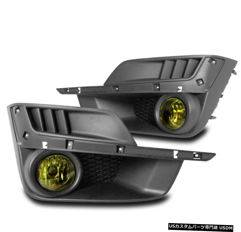 2015-2016 IMPREZA FOR NEW LOWER BUMPER YELLOW DRIVING FOG LIGHT LAMP W / BULBペア NEW LOWER BUMPER YELLOW DRIVING FOG LIGHT LAMP W/BULB PAIR FOR 2015-2016 IMPREZA 【並行輸入品】