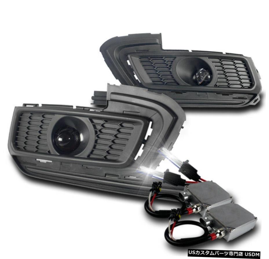 2015 2016 CHEVYクルーズCHROME FRONT BUMPER PROJECTOR FOG LIGHT LAMP + 50W 8000K HID 2015 2016 CHEVY CRUZE CHROME FRONT BUMPER PROJECTOR FOG LIGHT LAMP+50W 8000K HID 【並行輸入品】