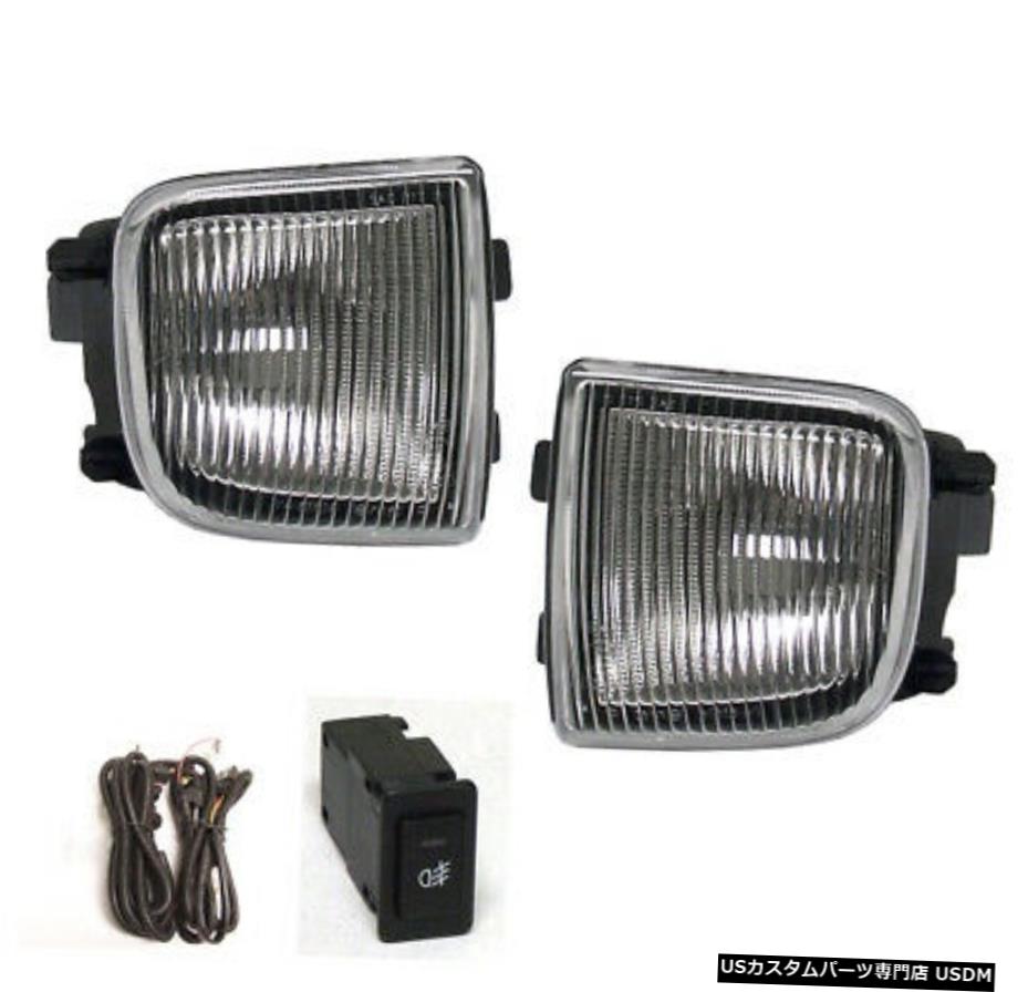 CHROME FRONT BUMPER FOGは、1999年から2004年PATHFINDER SUVのための駆動LAMPS CLEARを点灯します CHROME FRONT BUMPER FOG LIGHTS DRIVING LAMPS CLEAR FOR 1999-2004 PATHFINDER SUV 【並行輸入品】