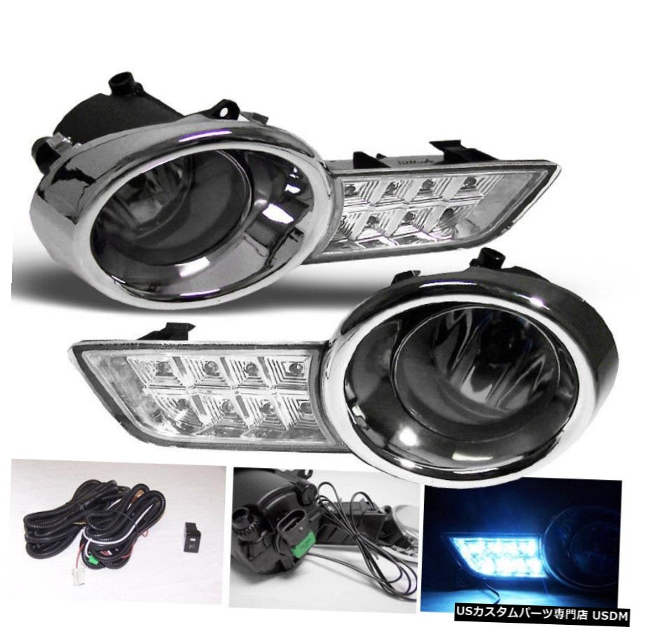 2008 2009 2010 TOYOTA HIGHLANDER CLEAR DRIVING BUMPER FOG LIGHT + LEDカバー+スイッチ 2008 2009 2010 TOYOTA HIGHLANDER CLEAR DRIVING BUMPER FOG LIGHT+LED COVER+SWITCH 【並行輸入品】