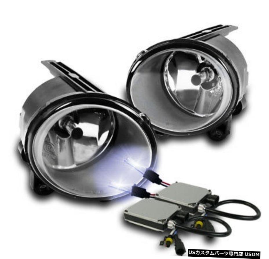 2003 2004 2005 2006 BMW X5 E53 SPORT CHROME BUMPER FOG LIGHTS W / 10000KキセノンHID 2003 2004 2005 2006 BMW X5 E53 SPORT CHROME BUMPER FOG LIGHTS W/10000K XENON HID 【並行輸入品】