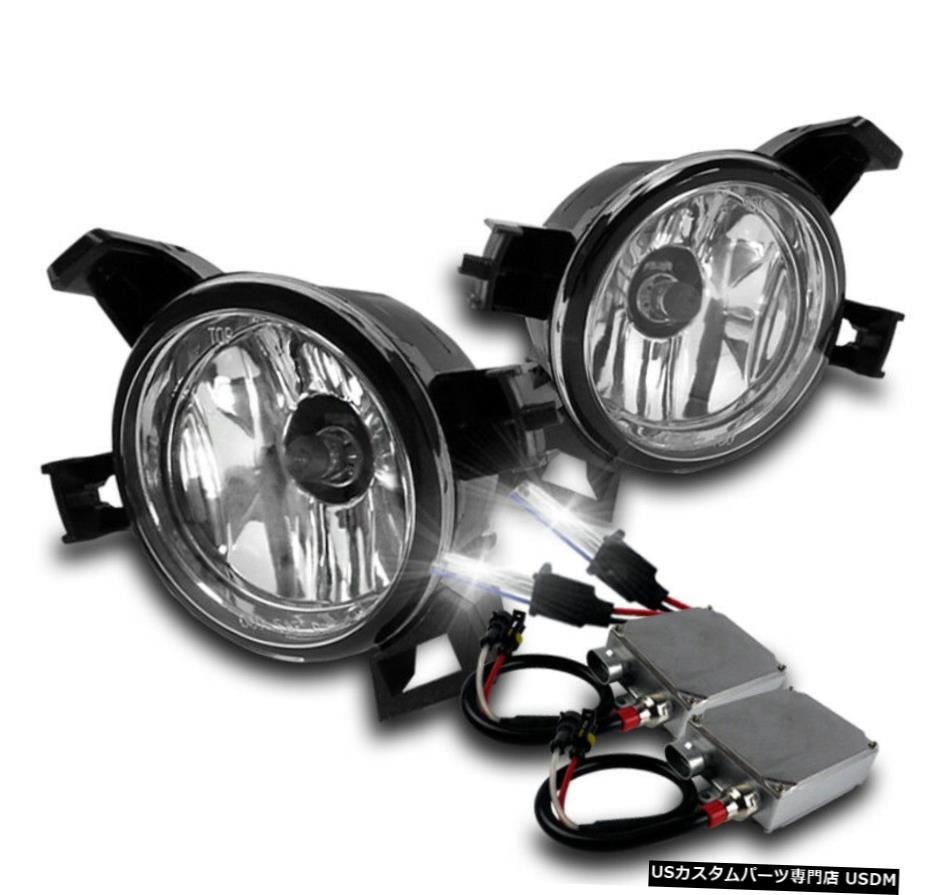 2005-06 ALTIMA / 2004 + QUEST FOR CHROME BUMPER FOG LIGHT LAMP +ハーネスW / 50W 6K HID CHROME BUMPER FOG LIGHT LAMP+HARNESS W/50W 6K HID FOR 2005-06 ALTIMA/2004+ QUEST 【並行輸入品】