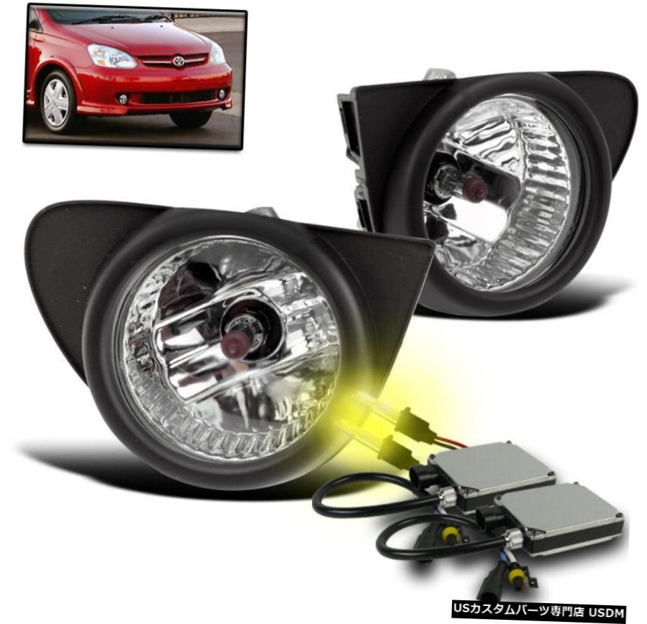 TOYOTA 2003-2005 ECHO FRONT BUMPER DRIVING FOG LIGHT LAMP CHROME W / 3000K HID TOYOTA 2003-2005 ECHO FRONT BUMPER DRIVING FOG LIGHT LAMP CHROME W/3000K HID 【並行輸入品】