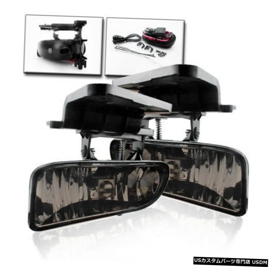 CHEVY 1999年から1902年SILVERADO / 2000-06 SUBURBANタホSMOKE BUMPER FOG LIGHT +スイッチNEW CHEVY 1999-02 SILVERADO/2000-06 SUBURBAN TAHOE SMOKE BUMPER FOG LIGHT+SWITCH NEW 【並行輸入品】